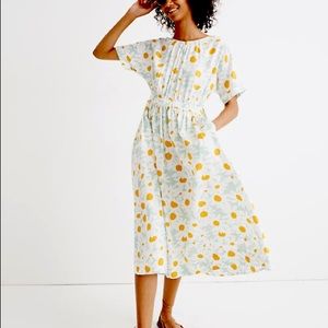 MADEWELL 🌼 DAISY PRINT MIDI DRESS